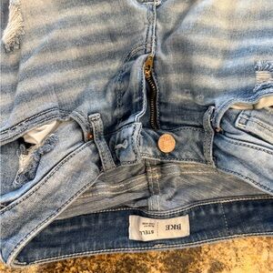 BKE Stella Light Blue Denim Shorts